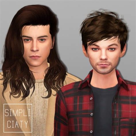 Simpliciaty Sims 4 Downloads Sims 4 Hair Male Sims Hair Male Hair