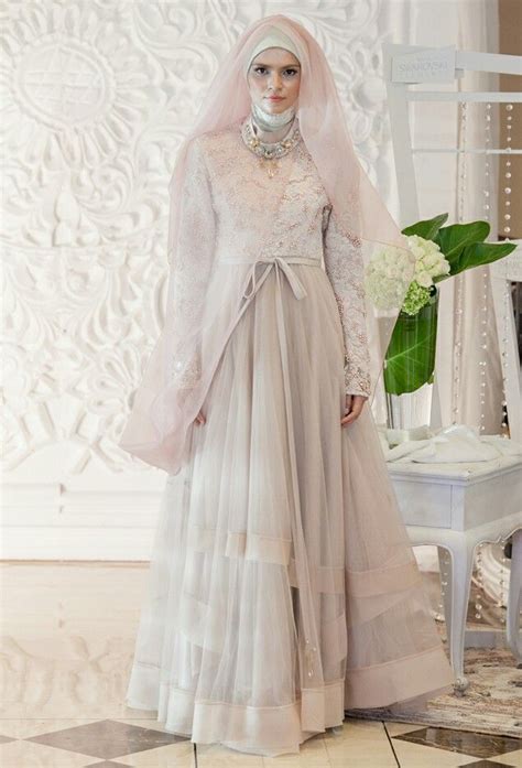 hijab fashion irna la perle hijabi brides muslimah wedding dress muslim wedding dresses
