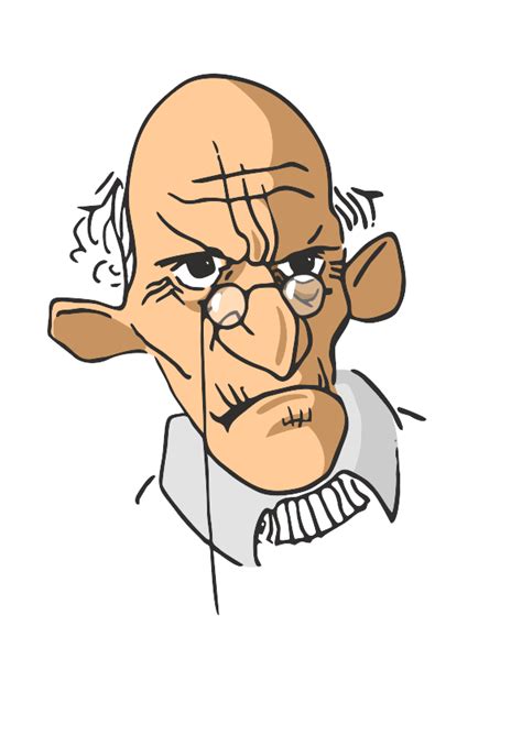 Cartoon Pictures Of Old People