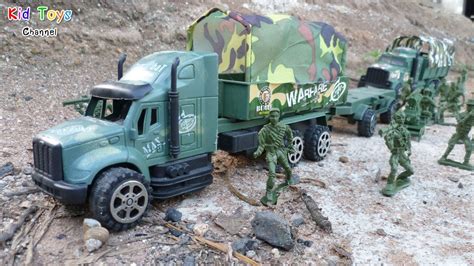 Toy Army Videos Military Trucks Were Transport Soldiers To The Front