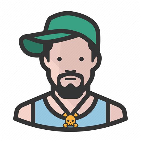 Avatar Hiphop Man Face People Person Icon Download On Iconfinder