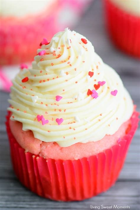 Deliciously Rich Pink Velvet Cupcakes Living Sweet Moments