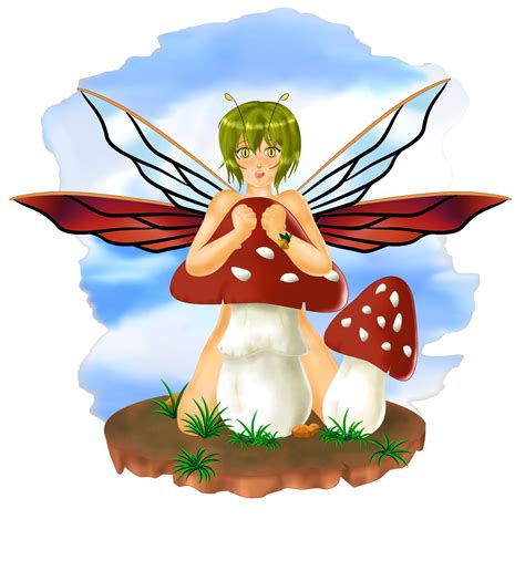 Mushroom Fairy Redraw By Aciampal On Deviantart