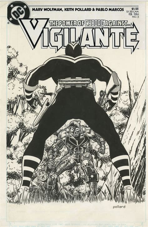 Vigilante 3 Cover Keith Pollard 1984 In Joe Shaffers Joe Shaffer