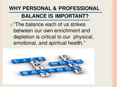 Balance Between Personal And Professional Life