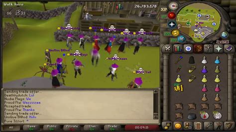 Hydra Osrs Pure Clan Rev Caves 34m Cash Stack Pked Split Youtube
