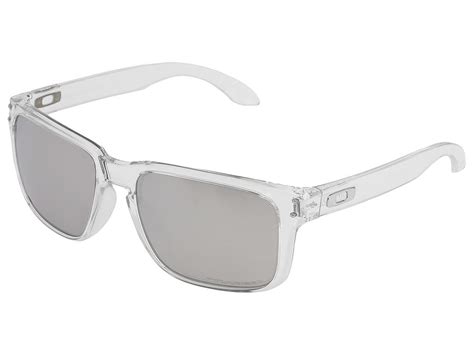 oakley holbrook polarized sunglasses oo9102 94 polished clear chrome iridium ebay