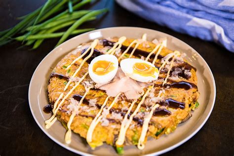 Okonomiyaki Recipe Japanese Recipes Sbs Food