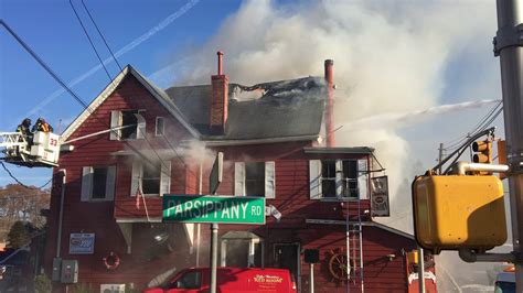 Firefighters battle blaze at Billy & Madeline's Red Room Tavern in