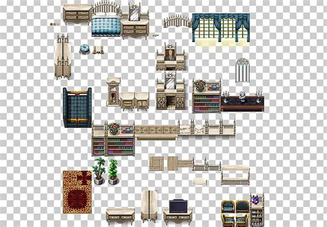 Rpg Maker Mv Furniture Tile Based Video Game Pixel Art Rpg Maker Vx Png