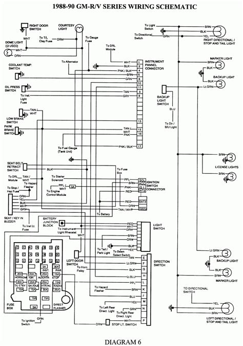 Chevy Truck Tail Light Wiring Diagram