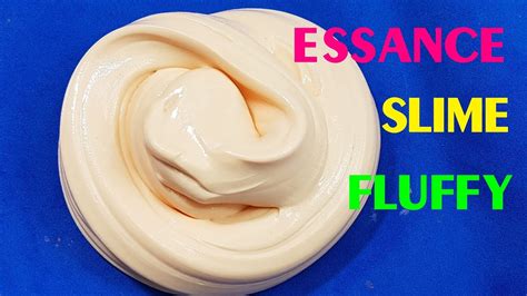 essance fluffy slime without borax how to make fluffy slime with essance no borax youtube