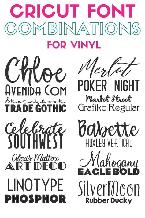 12 Best Fonts For Cricut In 2022 Freecursive Tvc