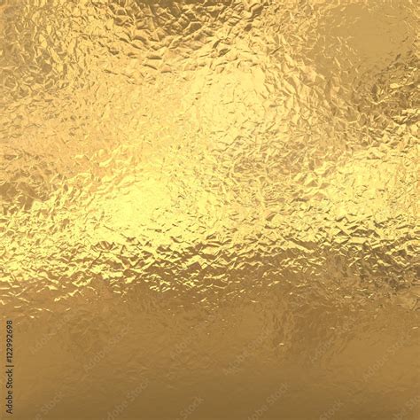 Gold Foil Background Golden Metallic Texture Illustration Stock