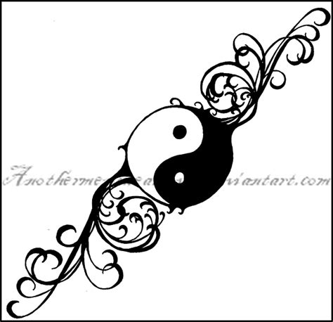 Sharing some really awesome pieces by other artists is totally fine too. Yin Yang Drawing Designs at GetDrawings | Free download