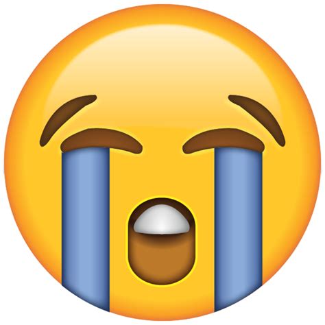 Download High Quality Crying Emoji Clipart Emoticon Transparent Png