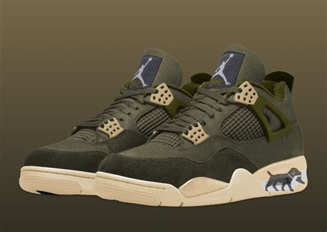 Air Jordan 4 Craft Olive Releases December 2 Sneaker News
