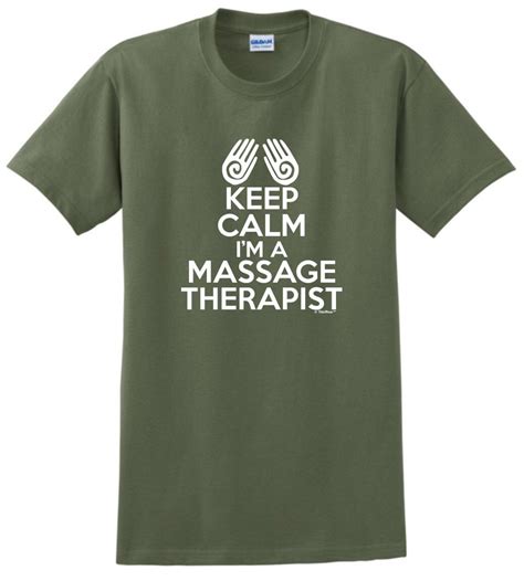 Keep Calm Im Massage Therapist T Shirt 2000 Wkc 68 Etsy