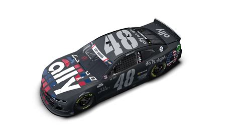 Ally And Nascars Alex Bowman Reveal Paint Scheme To Honor Fallen