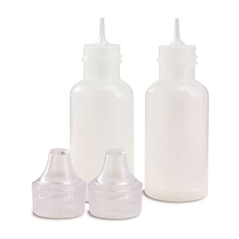 Opaque Plastic Bottle With Fine Nozzle And Screw On Cap Ideal For