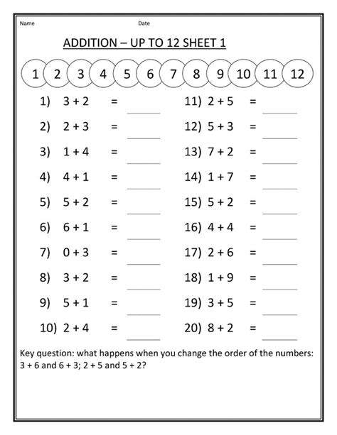 Math Worksheets For Grade 1 Worksheet School Free Math Worksheets