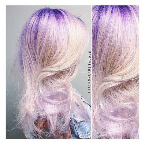 Amazing Purple Rooty Color Melt Hair Color By Larisadoll Using Pravana