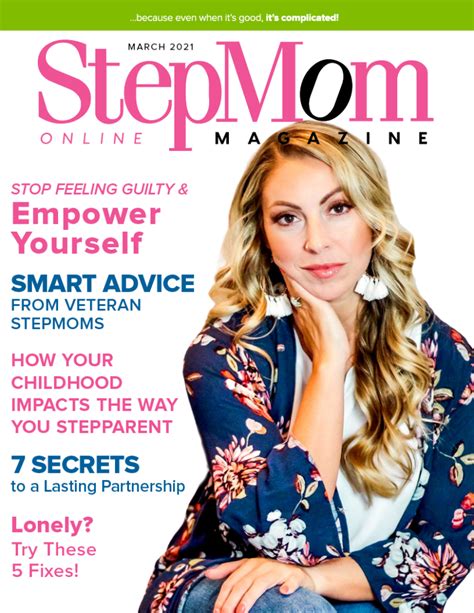 Inside The March 2021 Issue StepMom Magazine