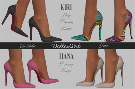 Sims 4 Dorsay Pumps Female Shoes The Sims Book