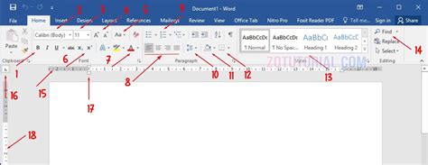 Fungsi Tools Dan Menu Di Microsoft Word Yang Sering Digunakan Zotutorial