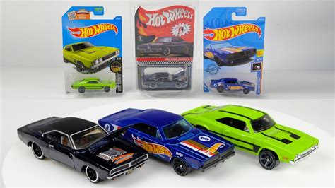 Comparing The Hot Wheels Rlc 1969 Dodge Charger Rt To The Mainline 69