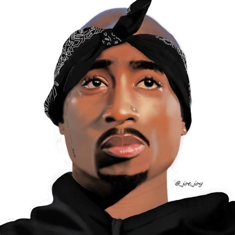 🎨artist Joejoy Tupac2pac Digital Painting Tupac Tupac Shakur
