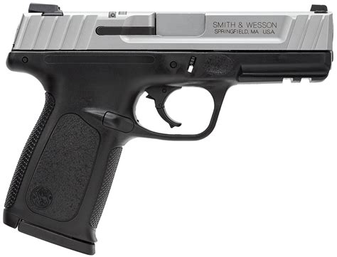 Smith And Wesson Sd9ve 9mm Pistol Black With Stainless Slide 223900