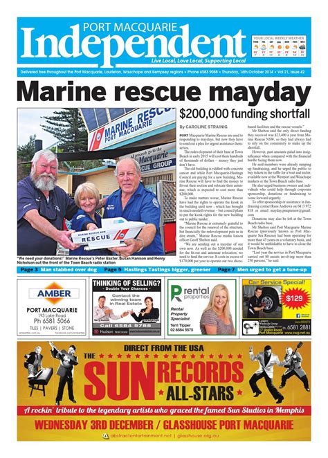 Port Macquarie Independent 16th October 2014 By Portmacquarieindependent Issuu
