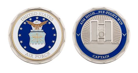 Air Force Captain Challenge Coin New Air Force Rank Coins