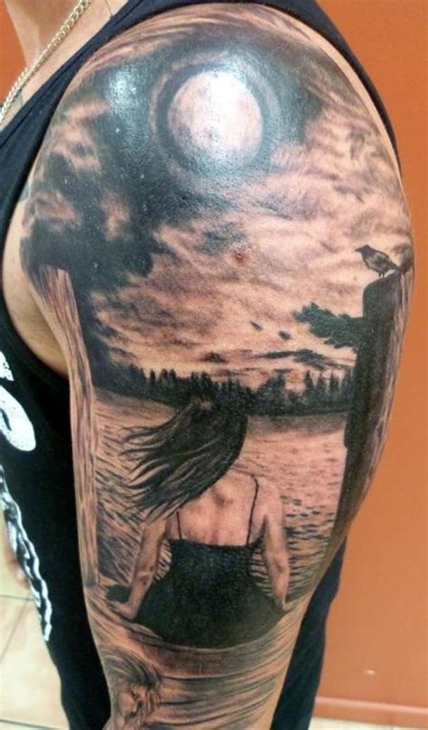 50 Examples Of Moon Tattoos