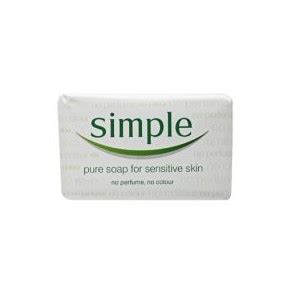 Exfoliating soap bars cleanse the skin while removing dead cells. Simple Pure Sensitive Soap For Sensitive Skin 125g - Half ...