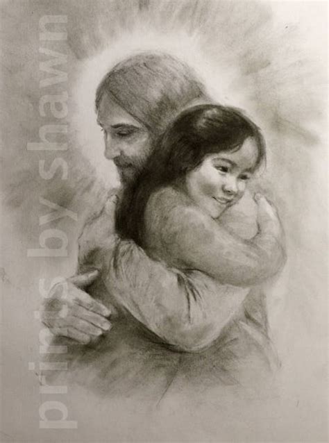 Jesus With Little Girl