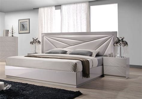 lacquered leather modern platform bed with extra storage indianapolis indiana jandm florence