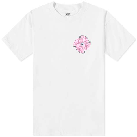 Obey Downward Spiral T-Shirt White | END.