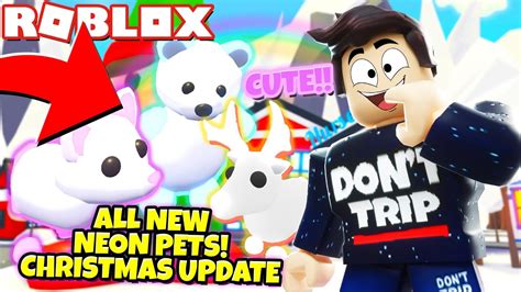With that being said, here's everything you need to know about the farm shop update: *WOW!* EVERY NEW NEON CHRISTMAS PET in Adopt Me! NEW Adopt ...