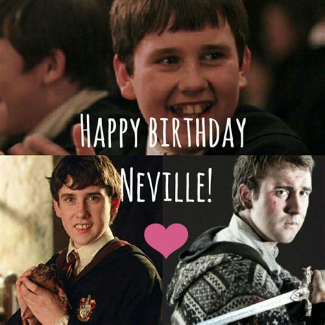 Happy Birthday Neville Harry Potter Amino