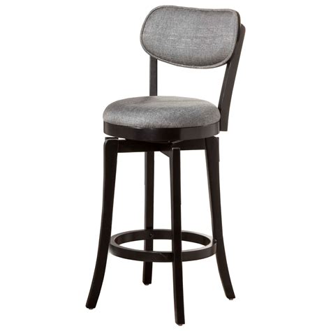 Don't you think that such bar stools would make for a nice addition to your house? Hillsdale Wood Stools Swivel Counter Stool With Gray Full ...