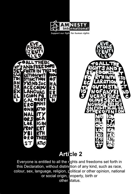 Article 2 Of The Declaration Of Human Rights Human Rights Articles