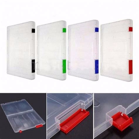 A4 File Storage Box Clear Plastic Document Cases Desk Paper Organizers