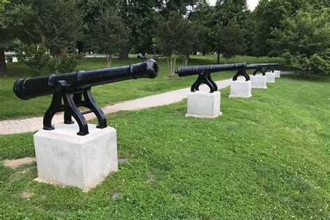 War Of 1812 Memorial Cannons Baltimore