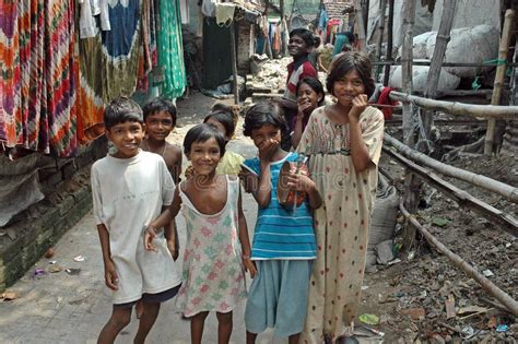Slum Dwellers Of Kolkata India Editorial Image Image 17919335