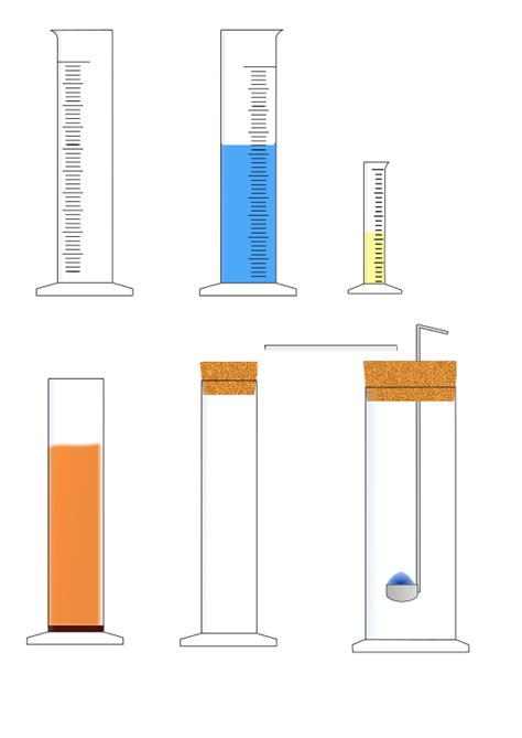 Huge collection, amazing choice, 100+ million high quality, affordable rf and rm images. Free Clipart: Stand- und Meßzylinder erweitert / Measuring ...
