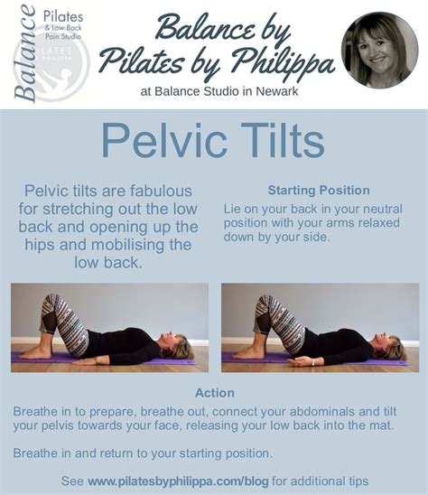 Pelvic Tilts Are Fabulous For Stretching Out The Low Back And Opening