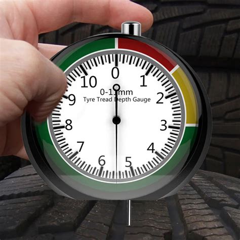 Car Wheel Tyre Measuring Ruler Digital Pointer Automotive Trucks Van