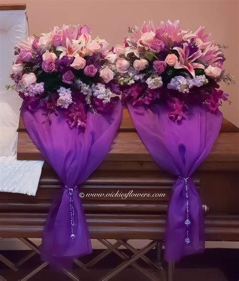 Sophia Moms Diary Blue And Purple Funeral Flowers Funeral Hearts